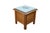 An antique Victorian chamber pot commode, a discrete piece of bedroom furniture dating from the late 19th. Constructed...