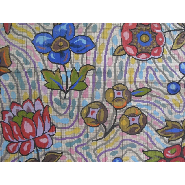 French Antique French Textile Design For Sale - Image 3 of 9
