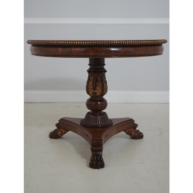 Age: Approx: 30 Years Old Details: Carved Paw Feet Quality Construction Italian Style Neoclassical Design Subtle Gold...