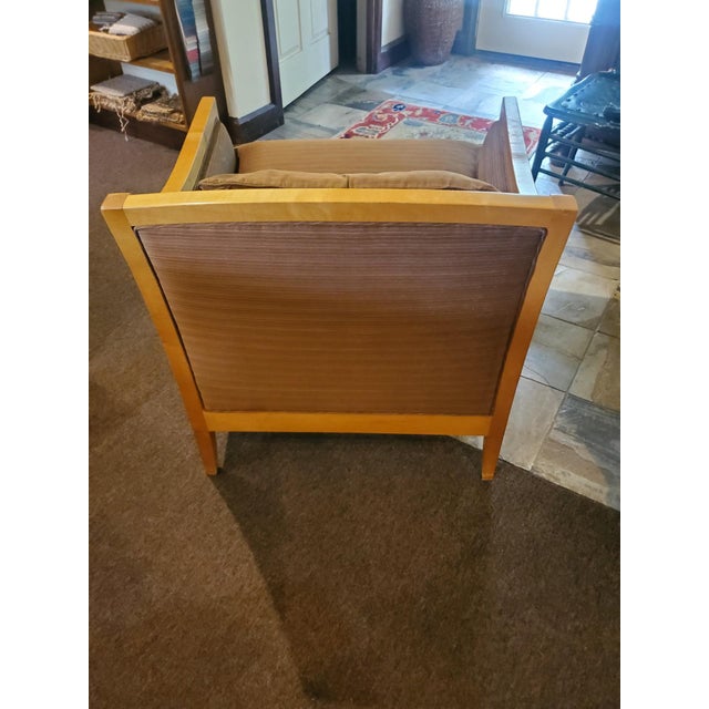 Wood Vintage Pair of Baker Arm Chairs For Sale - Image 7 of 17