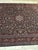 1980s Silk Hereke Rug | Rich Floral Design | Navy Blue | 7'5"x8'10" For Sale - Image 5 of 8