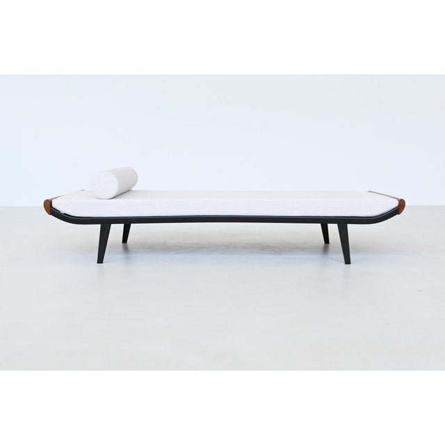This iconic Cleopatra daybed was designed by Dick Cordemeijer for Auping, The Netherlands, 1954. A celebrated example of...