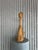 Brown Belgian Artist, Brutalist Abstract Sculpture of a Woman, 1960s, Wood For Sale - Image 8 of 9