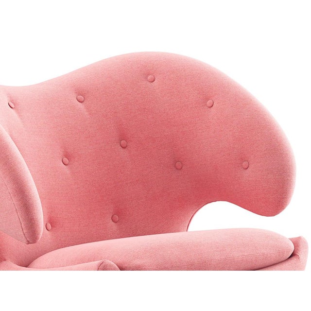 Not Yet Made - Made To Order Pelican Chair in Wood and Fabric by Finn Juhl for Design M For Sale - Image 5 of 18