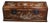 Vintage Chinese Huali Rosewood Scroll Box | Mother-of-Pearl Inlaid Long Chest With Brass Mounts For Sale