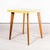 Yellow French Square Yellow Kitchen Dining Table, 1960s For Sale - Image 8 of 8