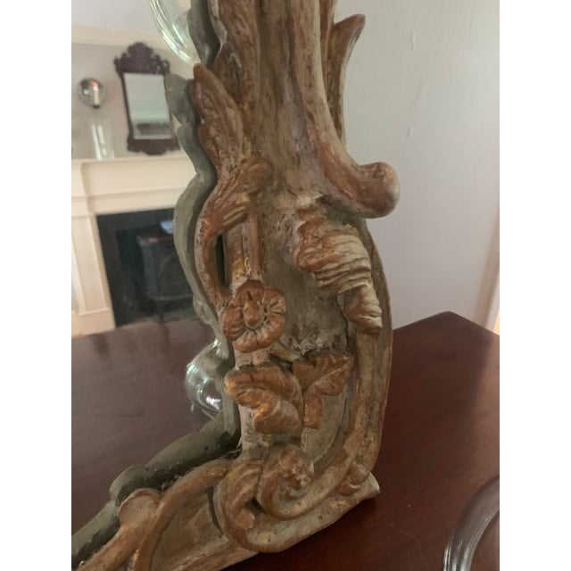 Exceptional Carvers Guild "Panier De Fleur" Mirror Vintage Versailles Finish -18th Century/ Louis XIV Style For Sale In Philadelphia - Image 6 of 17