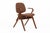 Pair Mid Century Brown Plywood Arm Chairs by Joe Atkinson for Thonet For Sale - Image 9 of 12