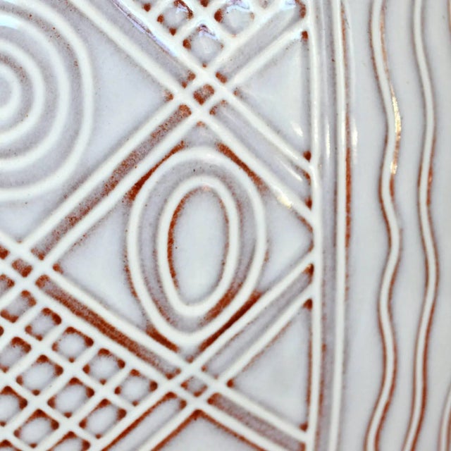 Dutch Vintage Ceramic Vases by Wim Visser for Sphinx, 1950s, Set of 2 For Sale - Image 6 of 10