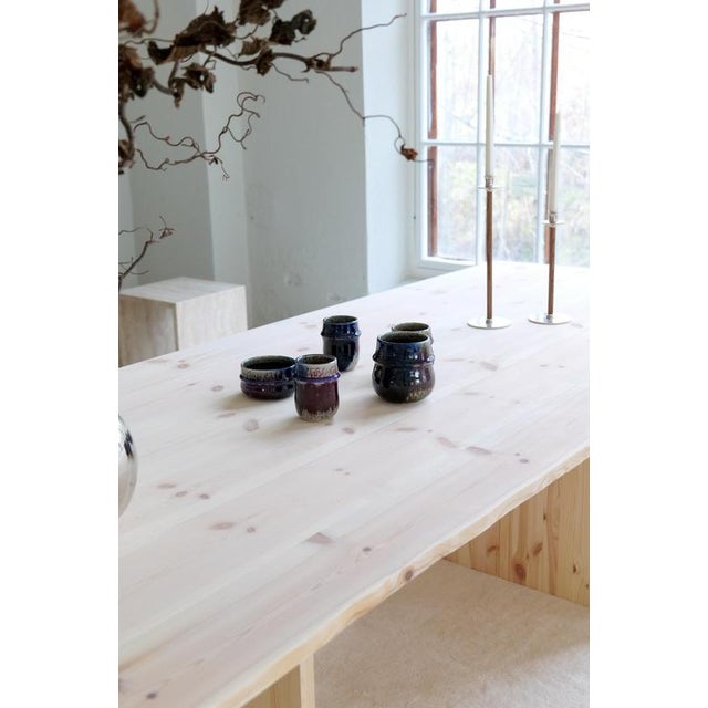 Mid-Century Modern Stoneware Pieces by Sylvia Leuchovius for Rörstrand, 1970s, Set of 5 For Sale - Image 9 of 14