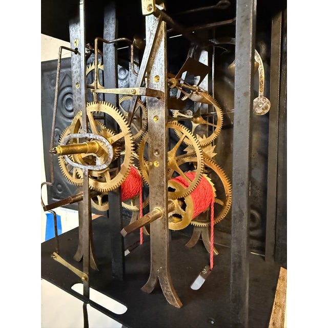 19th C. French Morbier Clock or Comtoise Movement For Sale - Image 14 of 14