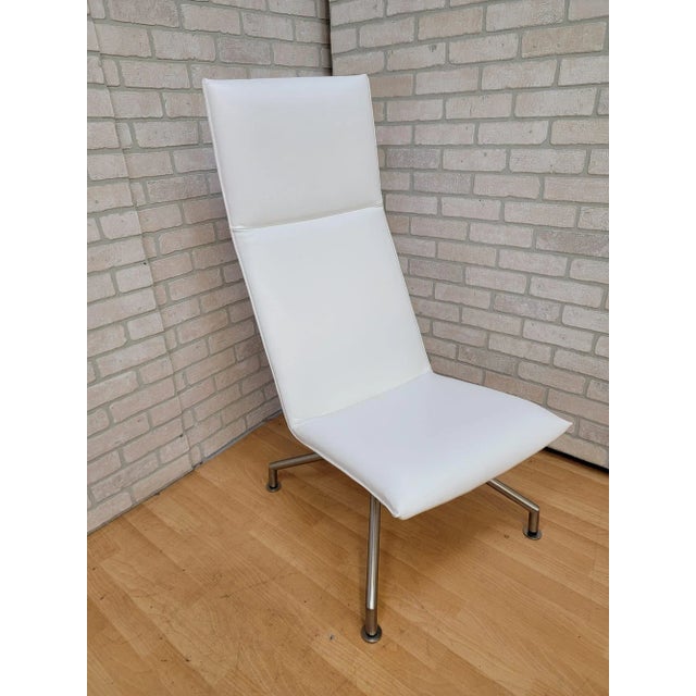 Modern Mikasa High Back Lounge Chairs by Davis Furniture - Set of 3 For Sale - Image 9 of 13