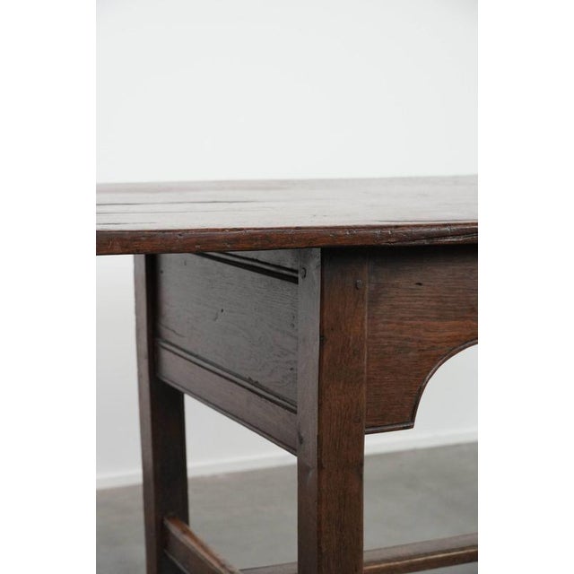 Antique English Oak Dining Table, Early 18th Century For Sale - Image 11 of 18