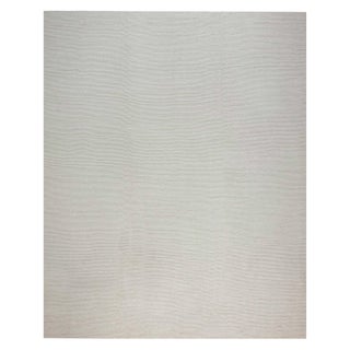Contemporary Beige Flat-Weave Wool Rug by Doris Leslie Blau For Sale