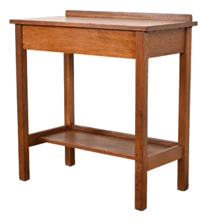 L. & J. G. Stickley Antique Mission Oak Arts & Crafts Server or Writing Desk, Circa 1900