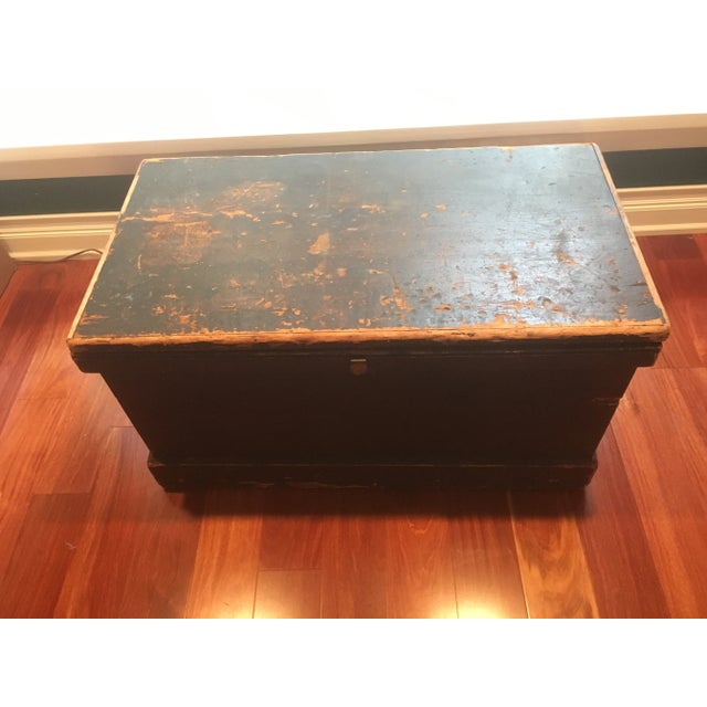 Antique Primitive 19th Century Trunk For Sale - Image 11 of 11