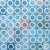 2020s 1156 Circles v.2 - Large Blue White Abstract Geometric Painting Original Artwork by Brandon Neher For Sale - Image 5 of 9