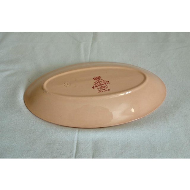 Earthenware service decorated with "Beijing" model enamels, Longwy, France, 1930s, Art Deco. This lot consists of: - 9...