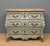 Louis xv style bombé commode, painted, marble top, late 19th century elegant louis xv style bombé commode with three...