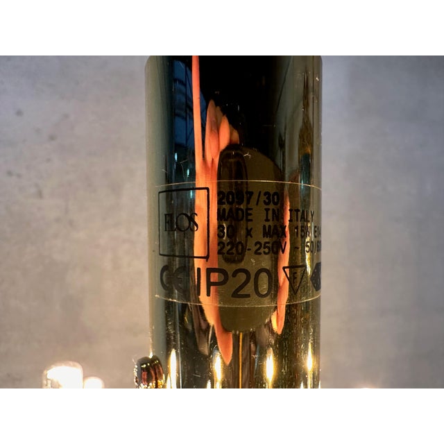 Gold 2097/30 Chandelier by Gino Sarfatti for Flos For Sale - Image 10 of 13