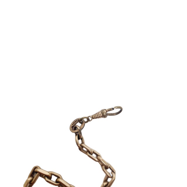 Metal Eclectic Double Keychain, France, 1890s For Sale - Image 7 of 13