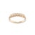 14k Yellow Gold 0.77ctw Emerald Cut Diamond Bezel Set Wedding Band Ring, Size 8 For Sale In Houston - Image 6 of 9