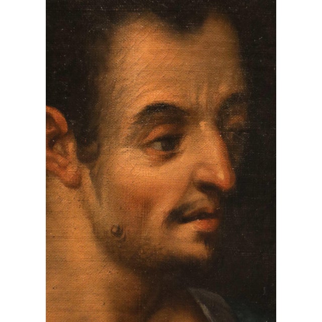 Bernardino Campi, Salome with the Head of Battista Campi, 1580, Oil on Canvas For Sale - Image 10 of 15