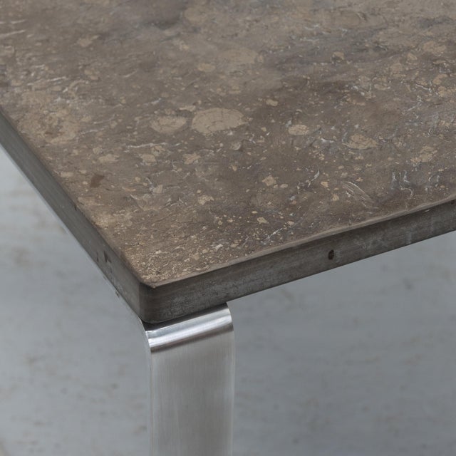 Slate Coffee Table from Peter Draenert, 1970s For Sale - Image 9 of 11