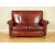 Outstanding victorian gentleman's hand-dyed leather sofa. A very well-made piece, the leather has no tears and is in very...