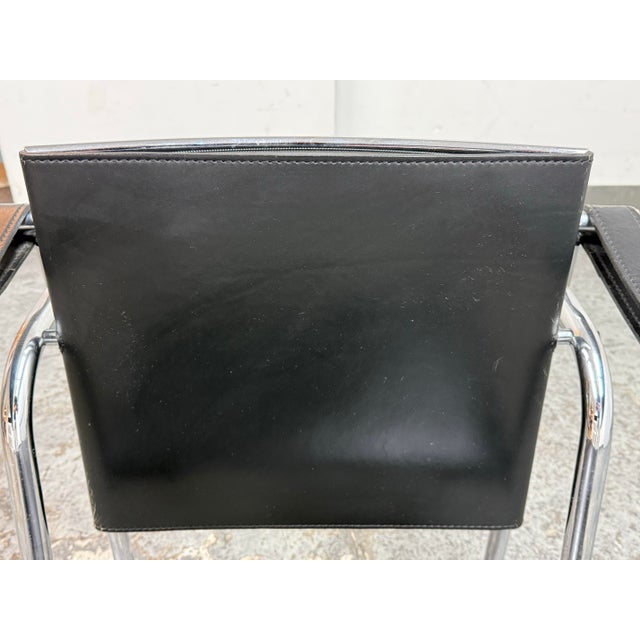 Animal Skin Le Cobusier for Cassina Lc1 Sling Chiar, Circa 1990's For Sale - Image 7 of 12