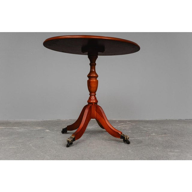 English Style Side Tables in Mahogany, Set of 2 For Sale - Image 11 of 18