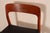 Set of Eight Danish Teak and Leather Niels O Møller Dining Chairs Models 75 & 56 For Sale - Image 9 of 18