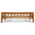 Wood McGuire Rattan Coffee Table with Glass Top For Sale - Image 7 of 9