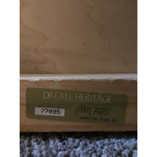 1990s Drexel Heritage Andean Pine Finish Storage Bench With Seating For Sale In New York - Image 6 of 7