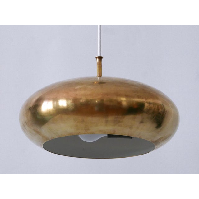 Mid-Century Modern Brass Pendant Lamp by Falkenbergs Belysning, Sweden, 1960s For Sale - Image 15 of 18