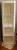 Tall bright white rotating mirrored jewelry accessory armoire features solid MDF engineered wood construction with modern...