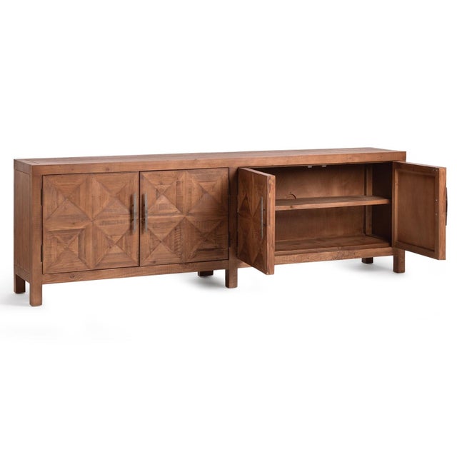 Beautiful salvaged pine wood, large sideboard which brings warmth, character, and exceptional storage to any space. Four...