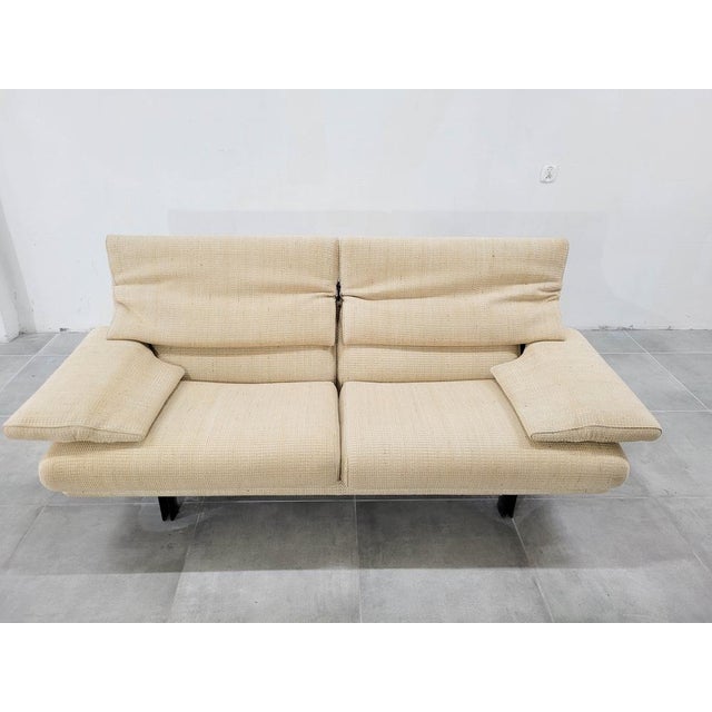 Mid-Century Alanda Sofa by P. Piva for B&b Italia For Sale - Image 13 of 16