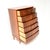 Vintage Danish Walnut and Brass Chest of Drawers, 1960s For Sale - Image 6 of 11