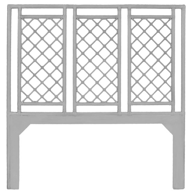 Bring a touch of modern sophistication to your bedroom with the stunning X & Diamond bed. Handcrafted from rattan, each...