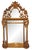 This Antique Carved Large French Rococo Gold Wood Wall Mirror is a stunning piece of furniture with a gold frame made of...
