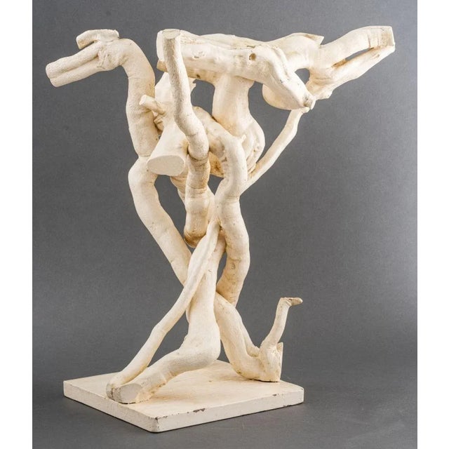 Modern Painted Bentwood Sculptural Table Base For Sale - Image 4 of 11