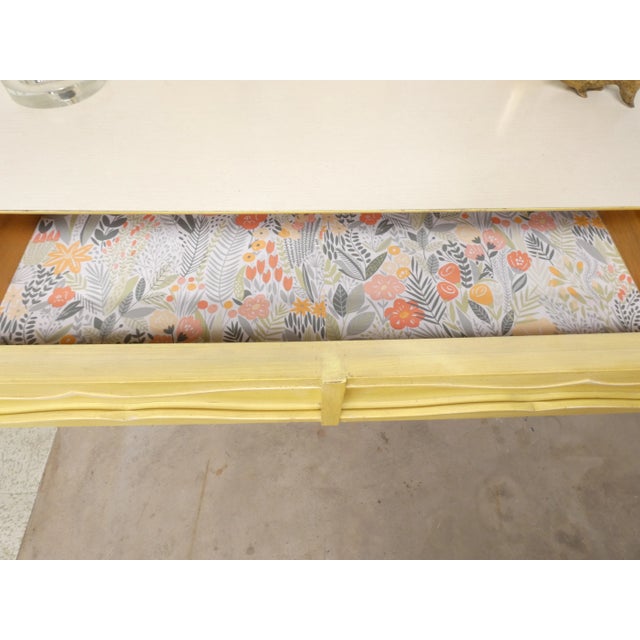 1970s Mid-Century Modern Yellow Lowboy Dresser For Sale - Image 11 of 11