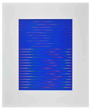 Paolo Minoli, Die Noten, 1992, Screen Print