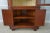 Bench Made 2 Piece Country Chippendale Corner Cabinet For Sale In Philadelphia - Image 6 of 12