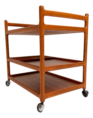 Teak Trolley by Andersen for Silkeborg, 1970s