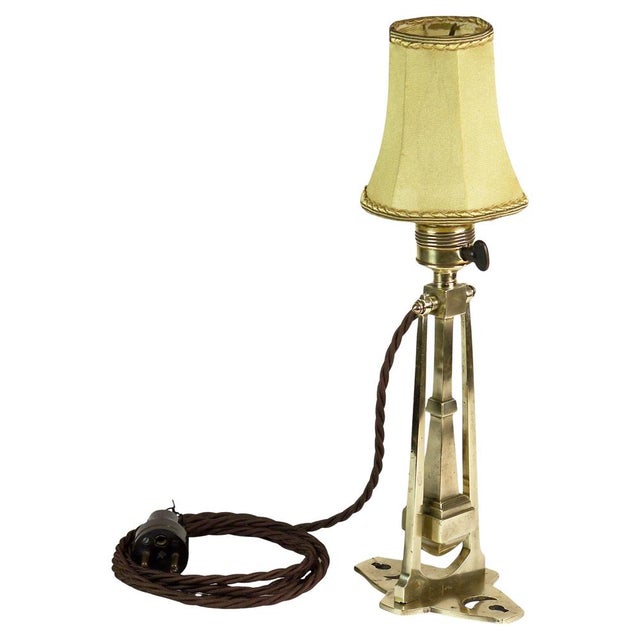 Table and Wall Lamp, 1900s For Sale - Image 10 of 10