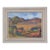 1950s Mid-Century Swedish Modernist Landscape Oil Painting by Nils Dramé For Sale
