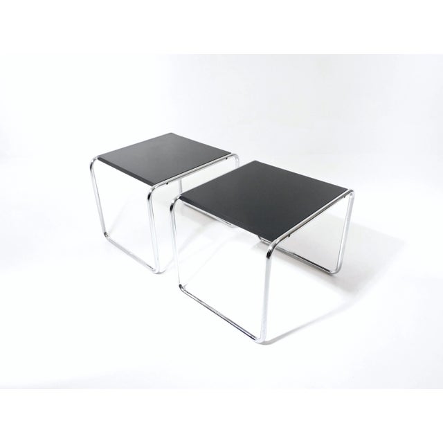 Vintage Side Tables by Marcel Breuer for Gavina, 1968, Set of 2 For Sale - Image 6 of 18