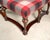 Red Ralph Lauren Mahogany Plaid Sadler Cocktail Ottoman 4 Ft. For Sale - Image 8 of 18